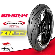 Zeneos ZN62 80/80 R14 Motorcycle Tire Tubeless