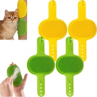 Celery Pets Silicone Grooming Strap Pad – 2-in-1 Self-Groomer, Hair Removal Comb for Cats and Dogs, 
