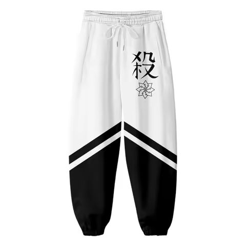 Shinazugawa Sanemi Style 3D Printing Joggers Pants Men Women Anime Trousers Winter Spring Sweatpants