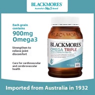 Blackmores Omega3 150 ฉลากออสเตรเลีย แคปซูล Triple Concentrated Fish Oil Exp.09/2027