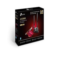 (聊聊享優惠) TP-LINK Archer TX3000E(UN) AX3000 Wi-Fi 6 藍牙 5.0 PCIe 無線網路卡(台灣本島免運費)