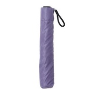 estaa - 90g 超超輕量 55cm 大尺寸摺遮 雨傘 – 紫色