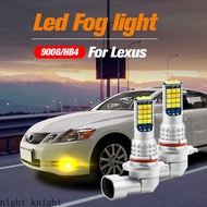 2 Pieces 9006 HB4 LED Fog Light Blub Canbus No Error Lamp For Lexus GS300 GS430 GS350 GS450H GS460 L