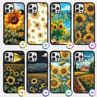 Case Casing iPhone 17 16 15 14 13 12 11 Pro Max Plus Mini Air SUNFLOWER DL0031