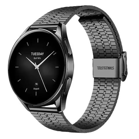 Metal Strap for Xiaomi Watch S2 S3 Stainless Steel Watchband for Xiaomi watch S1 Pro Color Sport s1 