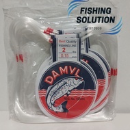 Goldenfish Golden Fish Damyl Fishing Line Damil/ 300 Meters - 0.15 mm - 2 lbs - Clear