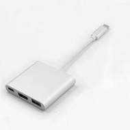 Type C 三合一轉插 （轉HDMI, USB , Type C)