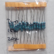 10PCS Resistor 0.5Watt - 10K 33K Ohm 0.5W 1/2 W 1% Metal Film