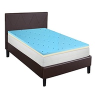 Continental Sleep Gel Infused High Density Foam Topper for Queen Size Mattress - Orthopedic Mattr...