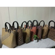 Beg mengkuang beg anyaman tangan daun mengkuang dari Thailand