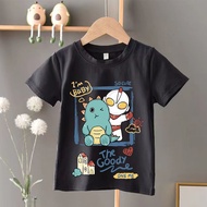 T SHIRT KIDS BUDAK LELAKI ultraman cotton tshirt children cartoon kid boy cute baju comel 奥特曼咸蛋超人儿童男