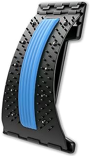 Back Stretcher,4 Level Lumbar Support Board, Spine Alignment Massager for Herniated Disc,Sciatica, S