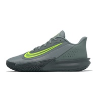 Nike Basketball Shoes Precision 7 VII Men's Green Gray Cushioning Low-Top Sneakers [ACS] HJ9153-004