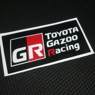 TOYOTA GR Car Accessories Sticker Gazoo RacingTOYOTA
