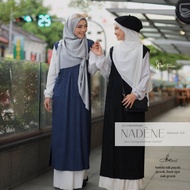 READY STOCK 🔥 New Nadene Long Blouse Satin Airflow Zero Ironing 2023 cutting muslimah Jelita Wardrobe