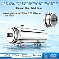 PVDF Water Filter with Ultrafiltration Membrane (UF) PVDF Capacity 1000-2000 Liters Per Hour Ultrafi