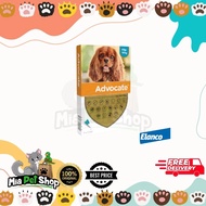 Advocate Original Elanco Dog Medium Flea Drops for Medium Dogs 1 Pipette