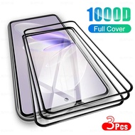 1-3Pcs Full Cover Black edge Tempered glass Film For Vivo V27e Y20A Y11 Y35+ Y36 Y56 Y78 Y78+ Screen