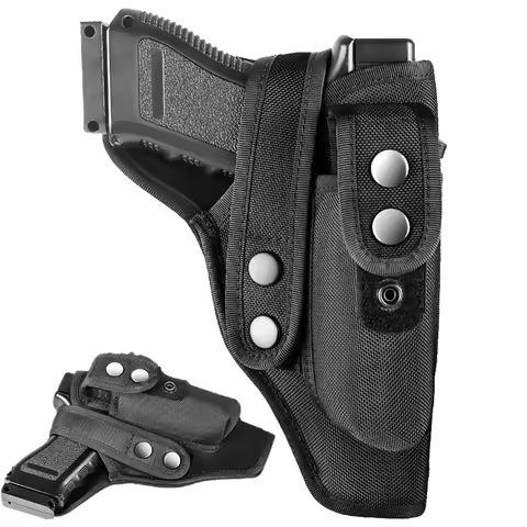 Gun Holster IWB/OWB 9mm Pistol Holster Handgun Holder for Glock 17 19 42 43 43x Ruger Sig Sauer S&W 
