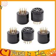 MYA9Pin Vacuum Tube Socket Testing Saver for 6DJ8 12AX7 ECC83 B339 CV492 6L13 12AU7 ECC82 B329 Hifi 