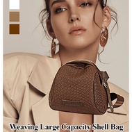 Fashionable Weaving Large Capacity Shell Bag Women's Bag Large Capacity Bag
