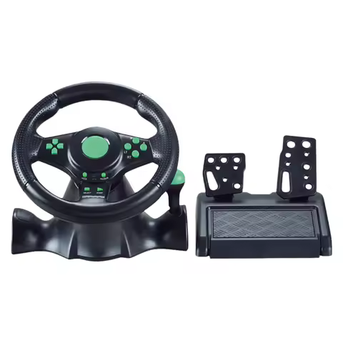Racing Wheel & Pedals Dual Clutch Launch Control Game Racing Wheel Controller for Switch/xbox One/36