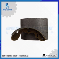 BRAKE SHOE SUZUKI F6A K6A REAR K-511 MOHASHI MBK-511 (4PCS)