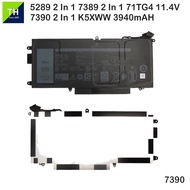 Dell Latitude 5289 2 In 1  7389 2 In 1  7390 2 In 1  71TG4  K5XWW  Laptop Replacement Battery