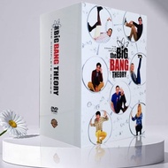 The Big Bang Theory 1-12 Season The Complete Version DVD Movie 37DVD HD Original American Drama Set 