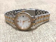 SWISS SOLVIL ET TITUS 鐵達時 貝母面 水鑽圈 女裝 石英 手錶 25MM