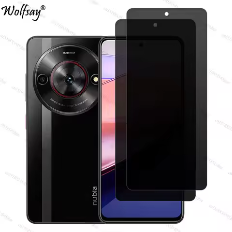Anti-Spy Tempered Glass For ZTE nubia Focus Privacy Screen Protector ZTE Focus nubia Focus 5G Glass 