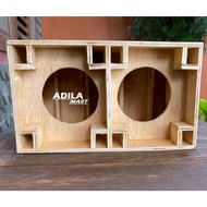 4 inch Double Planar Speaker Box 8mm Plywood Material