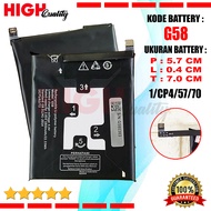 Baterai Battery HighQuality LUNA G58 Battery LUNA X plus Luna Xplus Xtream Ultima