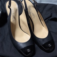 快速出貨😍Chanel 高跟鞋 38.5 鞋跟墊已換新 已真品驗證