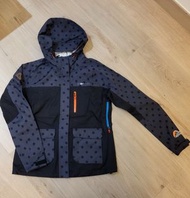 💙 Lowe alpine x Giordano (限量版) 女裝 型格黑色 Gortex 多功能防風防水有帽外套/ outer coat (連同款防水背包/back pack)