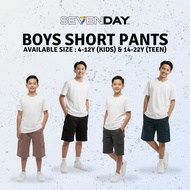 Sevenday Boys' Shorts Ages 4-22 Years
