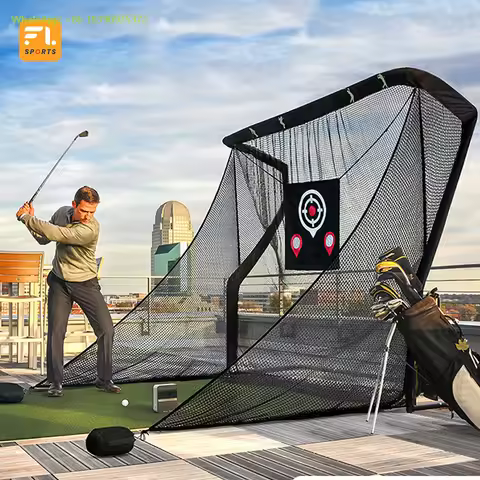 FULI Outdoor Golf Practice Set Net Systems for Strike Cage Golf Supplies for Home or Outdoor Practic