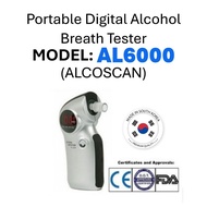 READY STOCK 👉 Digital Alcohol Breathalyzer (Alcoscan AL6000) Portable Alcohol Breath Tester