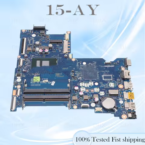 854937-601 854937-501 854937-001 For HP 15-AY Laptop Motherboard With SR2EY I5-6200U CPU BDL50 LA-D7