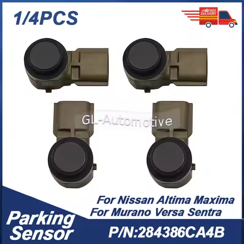 1/4PCS 284386CA4B PDC Parking Sensor Radar For Nissan Altima Maxima Murano Sentra Versa