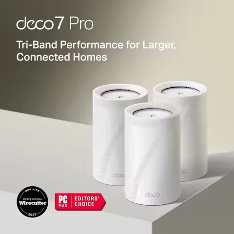 US Local Stock Best Choice Tri-Band WiFi 7 BE10000 Whole Home Mesh System 6-Stream 10 Gbps 4x2.5G Po