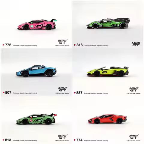 TSM MINIGT 1/64 772 788 Hura can STO Sterrato SVJ 63 Roadster GT3 EVO2 #83 minigt 784 816 Collection