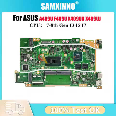 X409UB Laptop Motherboard For ASUS VivoBook X409U A409U A509U F509U X409UJ F409U X409UB Notebook Mai