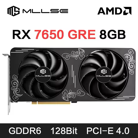 MLLSE AMD Radeon RX 7650 GRE 8GB Graphics Card GDDR6 DP HDMI