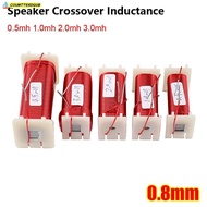 COUMTTERDGUB 1Pcs Speaker Crossover Inductance, 0.8mm 4N Pure Copper Frequency Divider Copper Coil, 