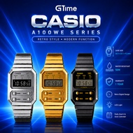 [ORIGINAL + 1YR WARRANTY] CASIO VINTAGE SERIES A100WE-1A  A100WEG-9A  A100WEGG-1A MEN QUARTZ WATCH