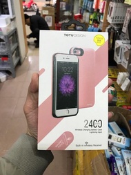 Ốp lưng kiêm sạc pin dự phòng Totu cho iphone 7 plus/Iphone 8 Plus(màu hồng)