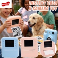 (BC)Mini Instant Photo Digital Camera - With Video Recorder, 48MP Camera - Retro Instant Camera Toy 