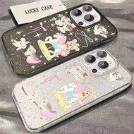 Carousel Puppy Cartoon Pattern Phone Case Compatible for Iphone 16 15 14 13 12 11ProMax XS 7 8Plus S