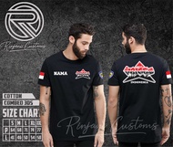 Kaos BRIGEZ new.kaos brigez MpH TERBARU.BISA PAKE NAMA SENDIRI